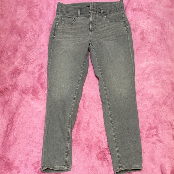 Ann Taylor Petite Women's The Skinny Grey Jeans - Picture 5 of 5